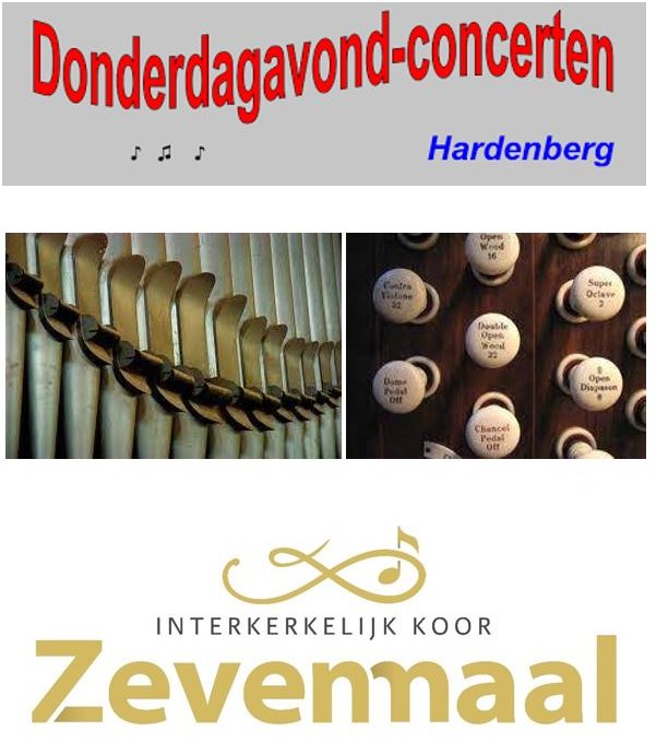 Donderdagavondconcert 14 juli 2022 - koor & orgel