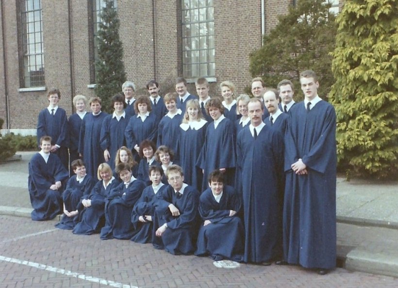 koorfoto 5. voorjaar 1980